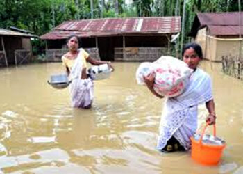 Flood in Assam : বছৰৰ প্ৰথমটো বানত ১৪ জনৰ মৃত্যু, প্লাবিত ন ন অঞ্চল