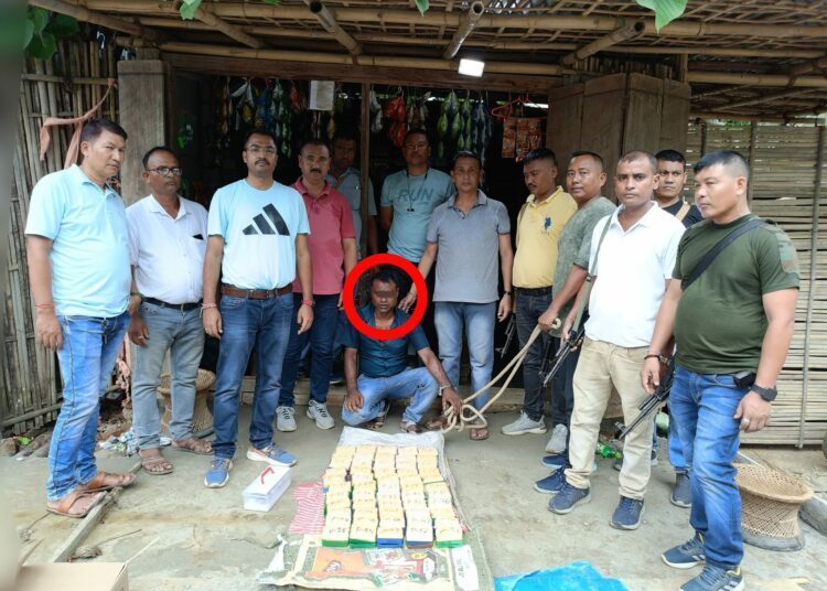 Golaghat Police Dismantle Major Drug Trafficking Ring in Sarupathar: 654 Grams of Heroin Seized