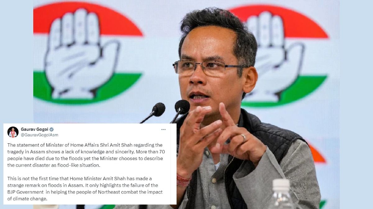 Gaurav Gogoi Slams Amit Shah’s Inadequate Response to Heart-Wrenching Assam Flood Crisis
