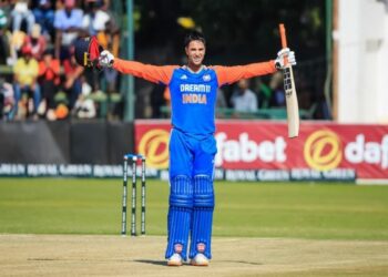 Thrilling Triumph: Abhishek Sharma’s Record-Breaking Century Powers India to Dominant 234/2 Victory Against Zimbabwe!