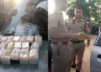 Heroin worth Rs 2 crore recovered in Lahorijan : লাহৰিজান চানডে মাৰ্কেট পথত ২ কোটি টকা মূল্যৰ হেৰ’ইনসহ তিনিজনক আটক