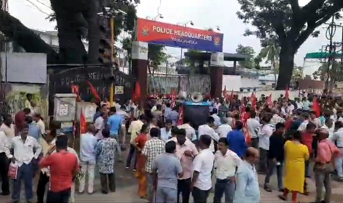 জনজাতীয় যুৱকৰ মৃত্যুক লৈ অগ্নিগৰ্ভা ত্ৰিপুৰা