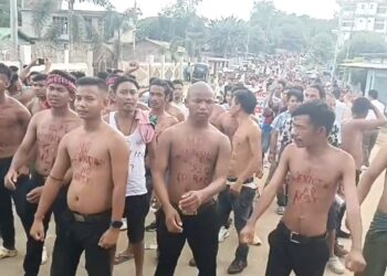 Tense situation in Diphu: Protest by over 24 organizations demanding eviction and police firing into the air 6 Tense situation in Diphu: Protest by over 24 organizations demanding eviction and police firing into the air