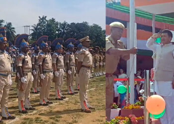 78th Independence Day : ডিফুত ৭৮ সংখ্যক স্বাধীনতা দিৱসৰ পতাকা উত্তোলন কৰে তুলিৰাম ৰংহাঙে