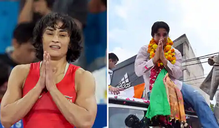 Vinesh Phogat I স্বদেশত উপস্থিত বিনেশ, উষ্ম অভ্যৰ্থনাত চকুলো টুকিলে মল্লযুঁজাৰুগৰাকীয়ে