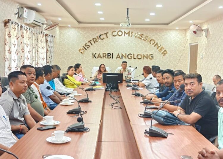 Unified Efforts for Seamless Execution: Karbi Anglong District Administration Prepares for Assam Direct Recruitment Examination 2024