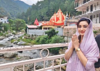 Rati Pandey’s Enchanting Birthday Pilgrimage: A Spiritual Odyssey to a Divine Sanctuary | MorungExpress