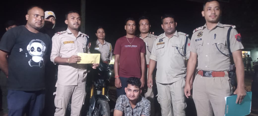 অসম-নাগালেণ্ড সীমান্তত হেৰইন সহ দুজন সৰবৰাহকাৰীক আটক