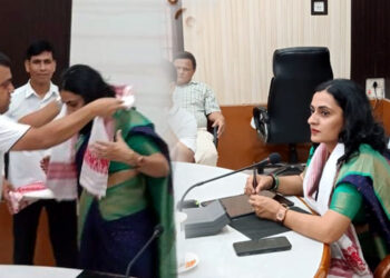 Newly appointed Sub-Divisional Magistrate of Bokakhat : বোকাখাতৰ নৱনিযুক্ত মহকুমাধিপতি শিৱানী জেৰ্ণগলক আদৰণি 1 Newly appointed Sub-Divisional Magistrate of Bokakhat : বোকাখাতৰ নৱনিযুক্ত মহকুমাধিপতি শিৱানী জেৰ্ণগলক আদৰণি