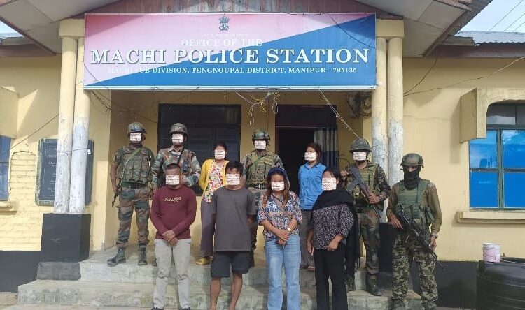 Assam Rifles Nabs Six in Massive Areca Nut Smuggling Bust in Manipur