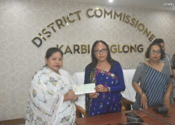 Karbi Anglong District Commissioner Boosts Local Entrepreneurs with CMAAA Cheque Distribution