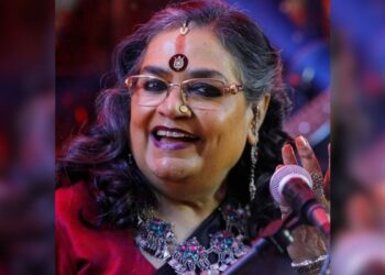 Iconic Usha Uthup Enthralls Attendees at the Shillong Literary Festival with Her Captivating Performance