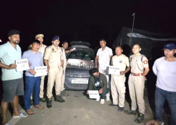 Police operation in Dillai: Suspected yaba tablets valued at 10 crore rupees were confiscated during a standard checkpoint inspection