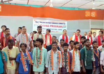 Join congress I ডিফুত প্ৰায় দুশ বিজেপি আৰু এপিএইছএলচি নেতা-কৰ্মীৰ কংগ্ৰেছত যোগদান