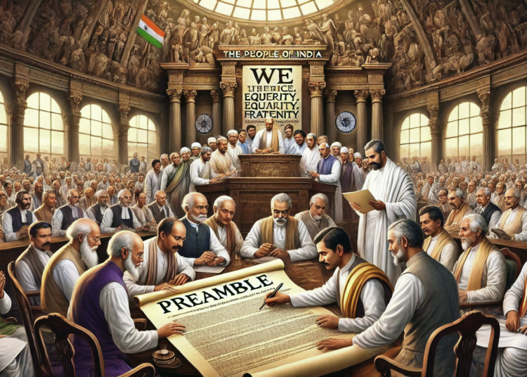Preamble of Indian Constitution । সংবিধানৰ প্ৰস্তাৱনা গোচৰৰ ৰায়দান ২৫ নৱেম্বৰত