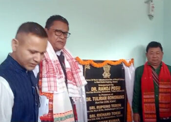 West Karbi Anglong District Visit : মন্ত্ৰী ৰণোজ পেণ্ডৰ পশ্চিম কাৰ্বি আংলং ভ্রমণ, কেইবাটাও নৱ নিৰ্মিত শিক্ষা ভৱনৰ উদ্ধোধন