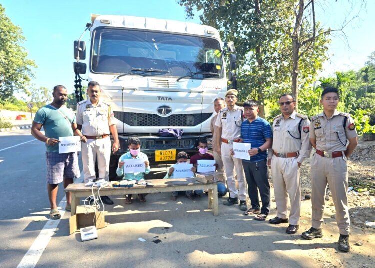 Crackdown on Illegal Trade: Burmese Supari and Drugs Seized in Karbi Anglong