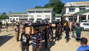 Tension Mounts in Silchar as Hmar Association Protests Airlifting of Bodies