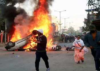 Manipur Violence : মণিপুৰত নিৰাপত্তাৰক্ষীৰ গুলীত নিহত প্ৰতিবাদকাৰী, আহত ২