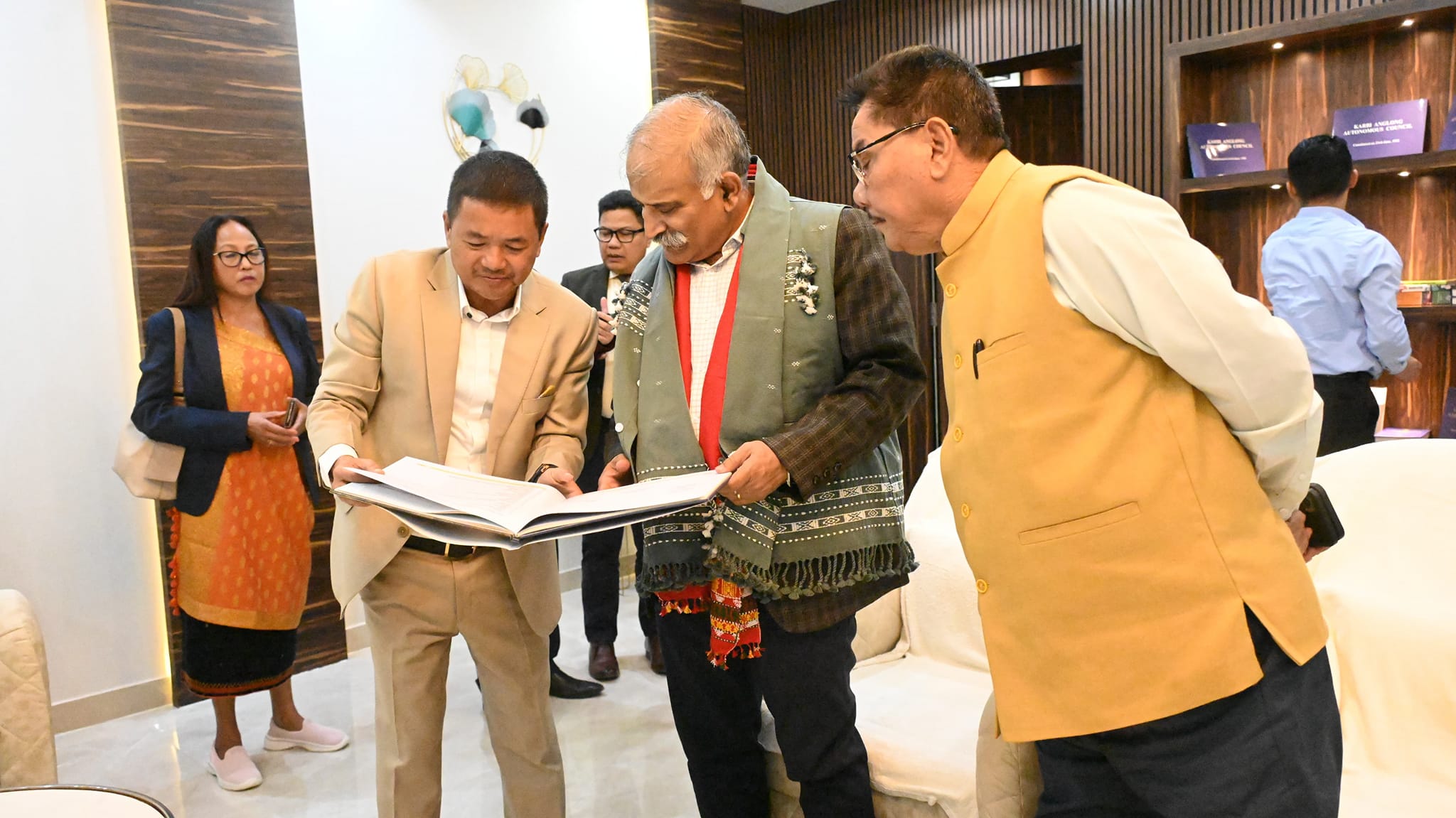 Dr. Tuliram Ronghang Advocates for Financial Support for Karbi Anglong