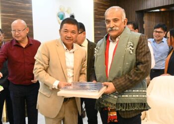 Dr. Tuliram Ronghang Advocates for Financial Support for Karbi Anglong