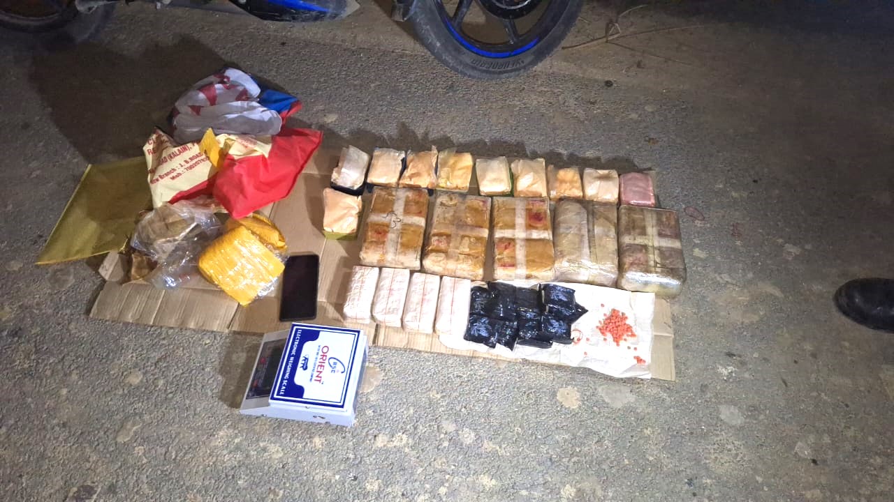 Major Drug Bust in Cachar: Police Seized 20 crores of Heroin and 60,000 Yaba Tablets, One  arrested