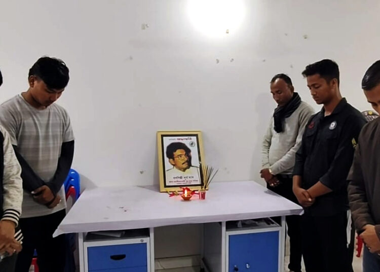 Mass artist Surya Das : গণশিল্পী সূৰ্য দাসলৈ শ্ৰদ্ধাঞ্জলি