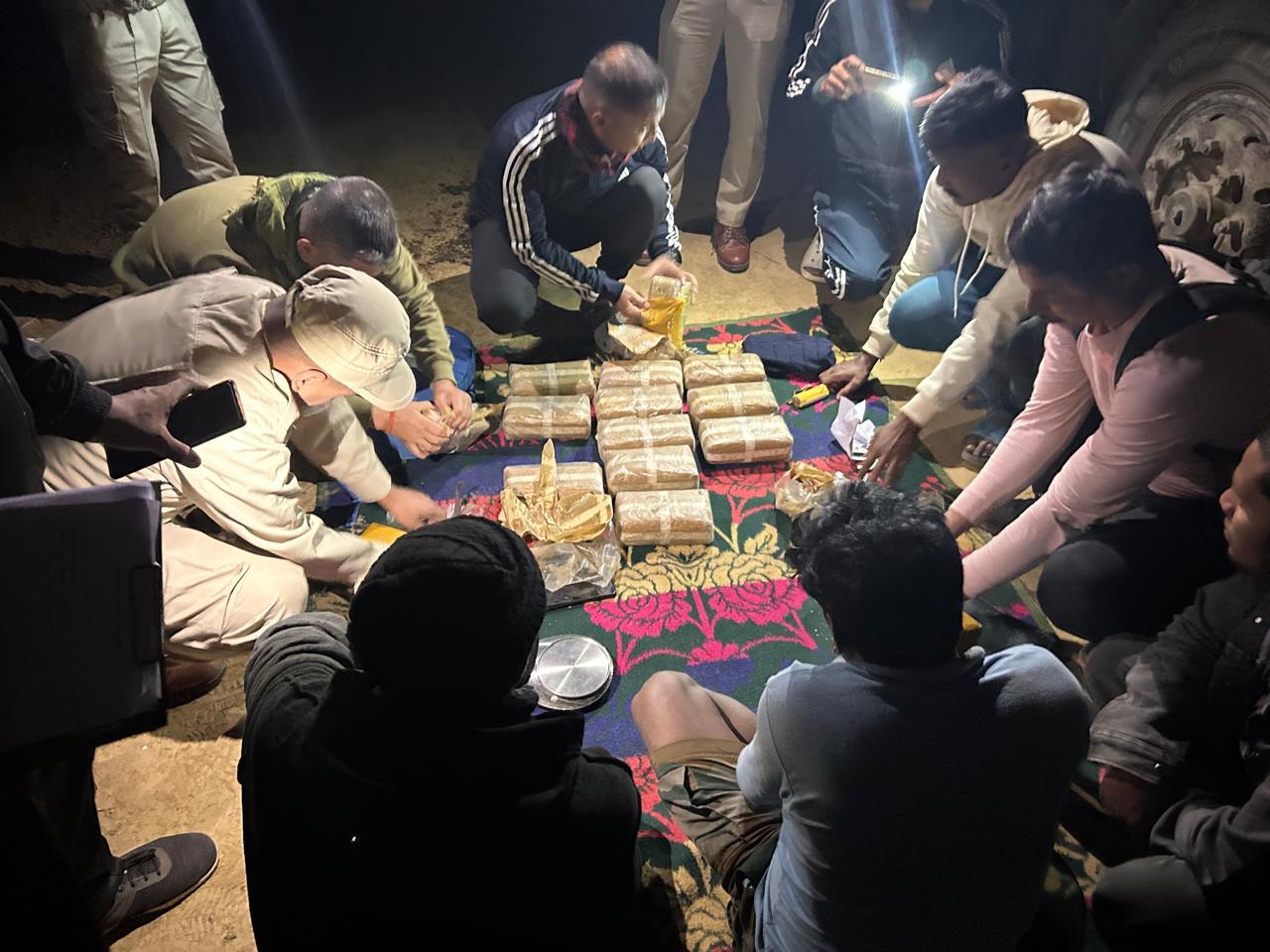 Major Drug Bust: Shreebhumi Police Seize Yaba Tablets Valued at 45 Crores in Patharkandi Operation