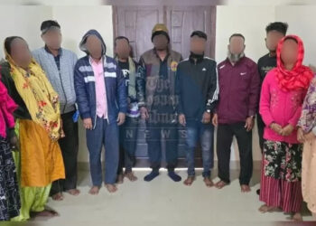 Assam Police Heroically Intercepts 16 Bangladesh Nationals in Mankachar:
