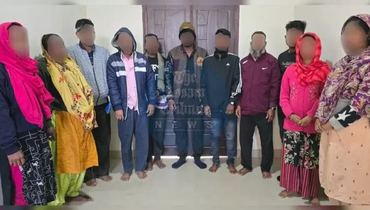 Assam Police Heroically Intercepts 16 Bangladesh Nationals in Mankachar:
