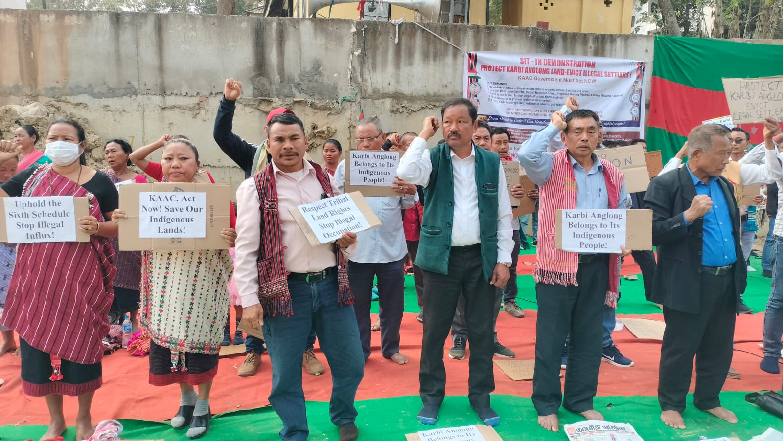 Indigenous Communities Demand Eviction of Illegal Settlers in Karbi Anglong