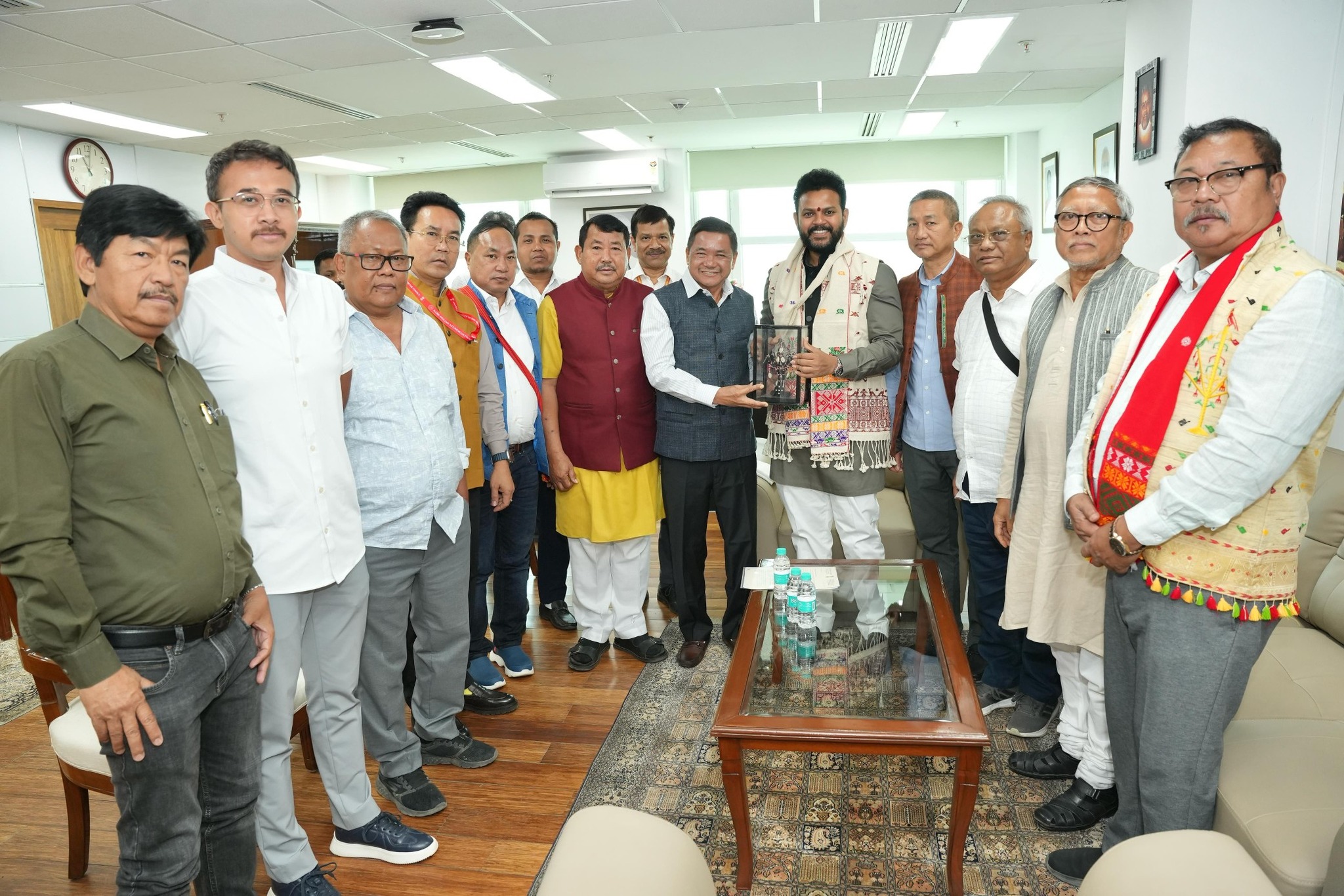 Dr. Tuliram Ronghang Advocates for Greenfield Airport in Karbi Anglong :