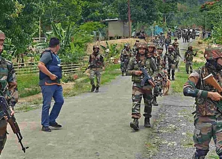 Enhanced Security Measures Ahead of the Shirui Lily Festival in Manipur