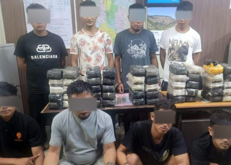 Massive Rs 75-Crore Meth Seizure in Mizoram: Eight Arrested in Major Bust