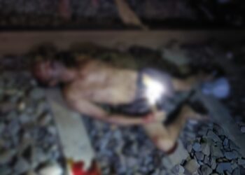 ৰঙাপাহাৰ ৰেলপথত ৰেলেকটা অচিনাক্ত মৃতদেহ উদ্ধাৰ: