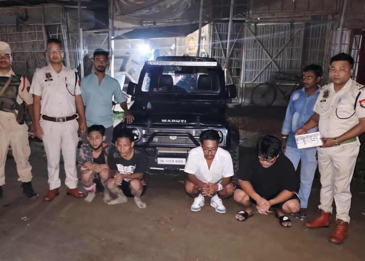 Drugs Seized : লাহৰিজানত বুজন পৰিমানৰ সন্দেহযুক্ত হেৰইন সহ চাৰিজন সৰবৰাহকাৰী আটক 1 Drugs Seized : লাহৰিজানত বুজন পৰিমানৰ সন্দেহযুক্ত হেৰইন সহ চাৰিজন সৰবৰাহকাৰী আটক