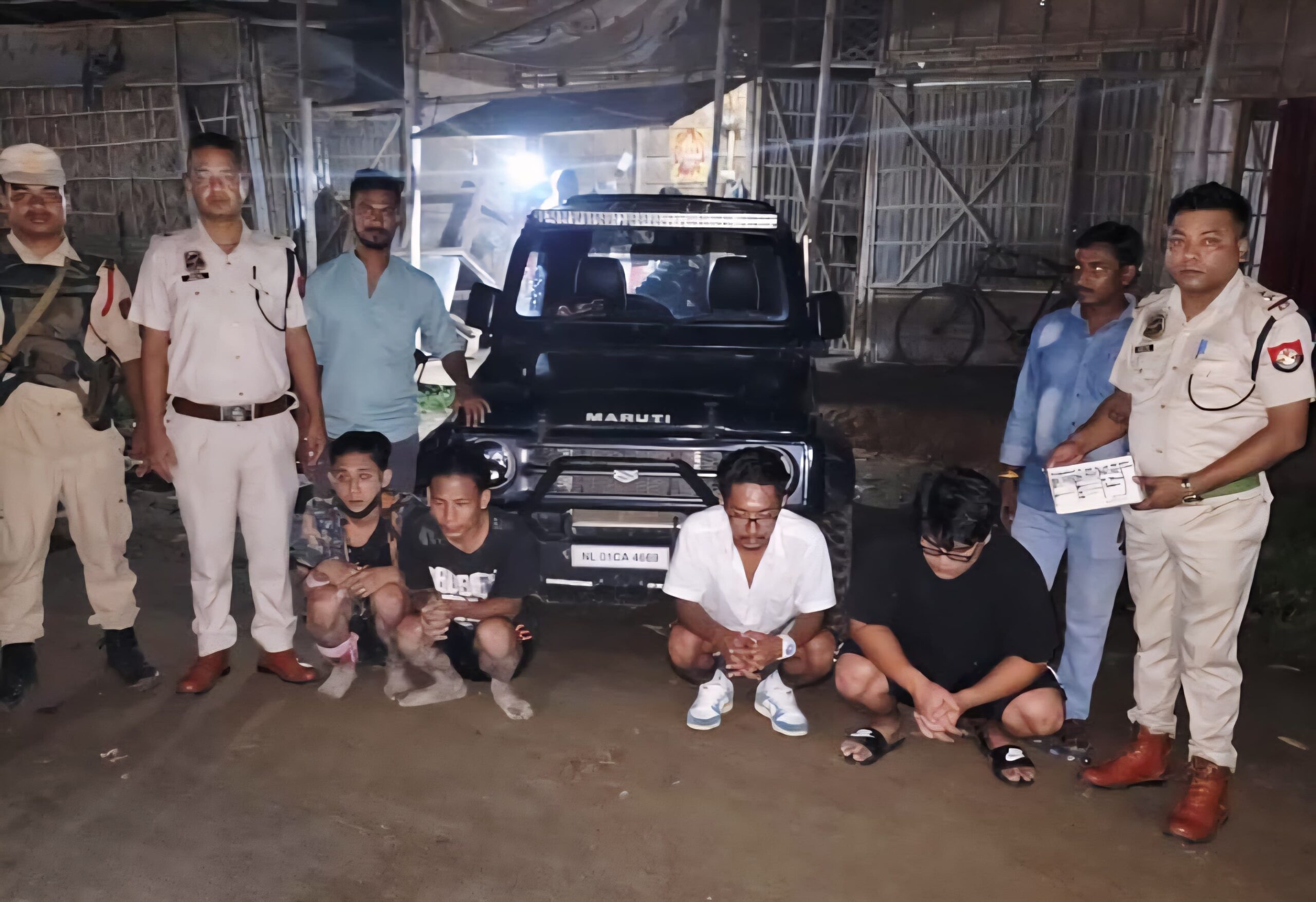 Four suspected heroin suppliers have been arrested in Karbi Anglong District : 3 Four suspected heroin suppliers have been arrested in Karbi Anglong District :