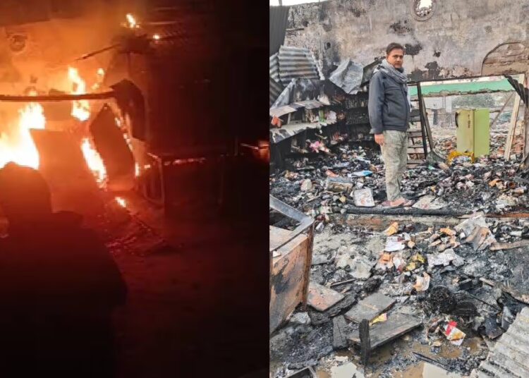 Devastating Fire Ravages Wholesale Medicine Shop in Dhubri, Assam: Losses Over Rs 10 Lakh