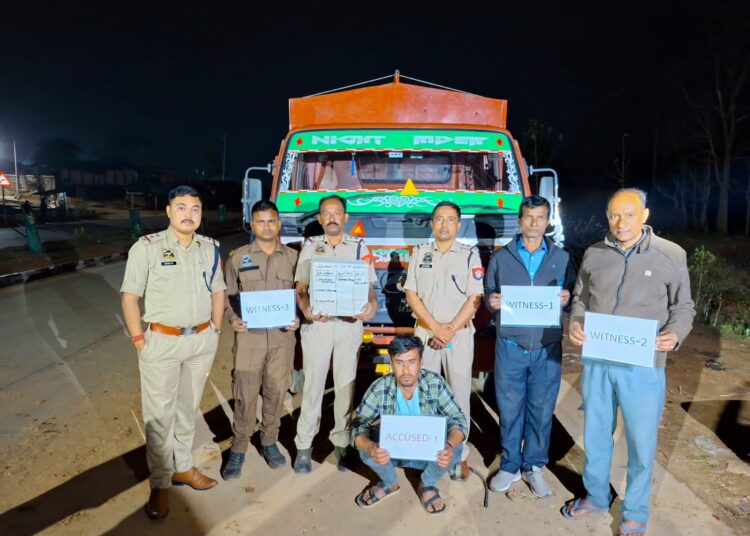 Morphine seized I খটখটী আৰক্ষীৰ অভিযানত জব্দ মৰফিন, এজনক আটক