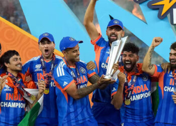 T-20 World Cup 2026 : বিশ্বকাপ বিজয়ী ভাৰতীয় দলৰ বাবে ১৩১ কোটিৰ পুৰস্কাৰ ঘোষণা বিচিচিআইৰ