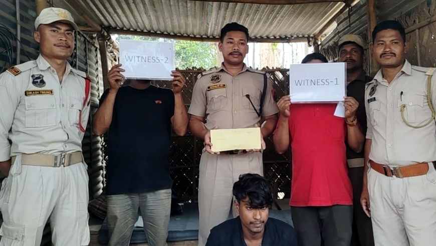 Drugs recovered : খটখটীত ড্ৰাগছসহ এজন যুৱকক আটক