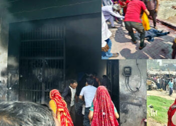 Fire at Colour factory : হাৰিয়ানাৰ আবিৰৰ কাৰখানাত ভয়ংকৰ অগ্নিকাণ্ড : নিহত ৫