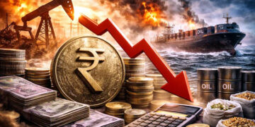 Indian currency weak : মধ্যপ্ৰাচ্যত যুদ্ধৰ বাবে কমিছে টকাৰ দাম