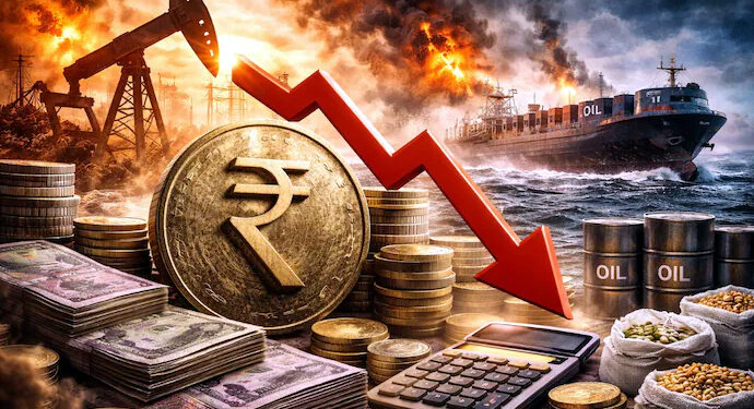 Indian currency weak : মধ্যপ্ৰাচ্যত যুদ্ধৰ বাবে কমিছে টকাৰ দাম