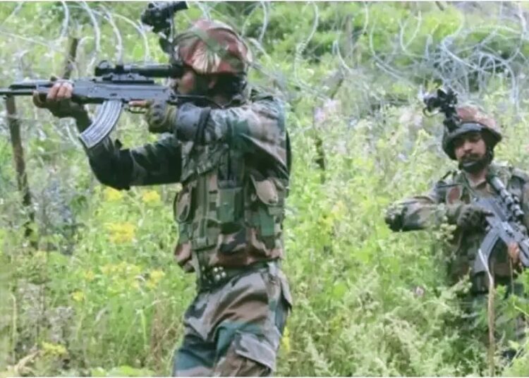JK terrorist encounter I জম্মু-কাশ্মীৰত নিশা সেনাৰে গুলীয়াগুলীত নিহত এক সন্ত্ৰাসবাদী
