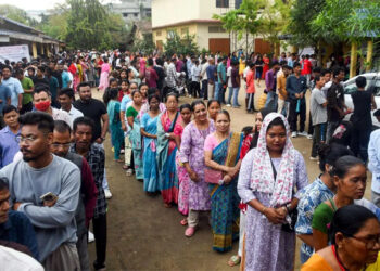 Assam Elections 2026 : শান্তিপূৰ্ণ সম্পন্ন ভোটগ্ৰহণ, সন্ধিয়া ৫ বজালৈ ভোটদানৰ হাৰ ৮৪.৪২ শতাংশ