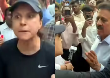 Viral video : যান-জঁটৰ বাবে মন্ত্ৰীক জবাবদিহি মহিলাৰ, ভাইৰেল ভিডিঅ’